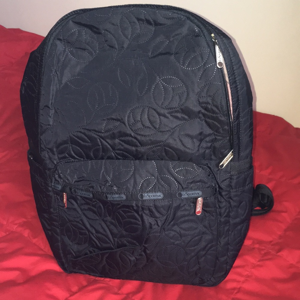 NWOT LeSportsac Black Backpack